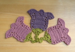 Crochet Lily Coaster
