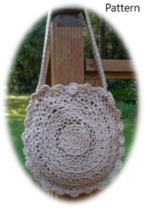 Crochet Round Doily Bag