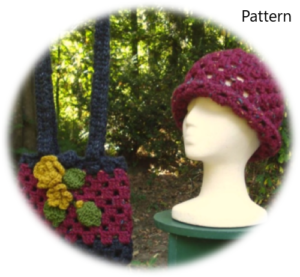 Crochet Serenity Hat and Bag