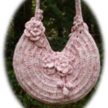 Crochet Embellished Bag