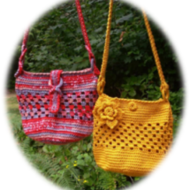 Crochet Fashion Chic Tote Bags 