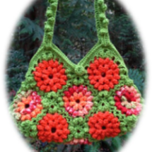 Crochet A Garden of Zinnias Bag