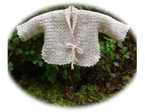 Crochet Vintage Inspired Baby Jacket