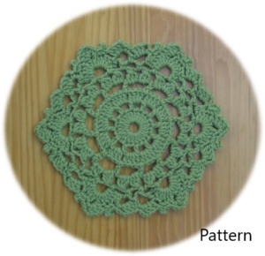 Crochet Hexagonal Table Mats
