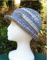 Crochet Openwork Cloche Hats