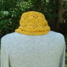 Crochet Fluttering Fans Scarf