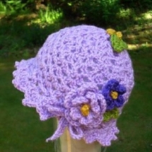 Crochet Baby Pixie Cap - PB-302