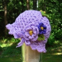 Crochet Baby Pixie Cap