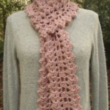Crochet Chameleon Scarf