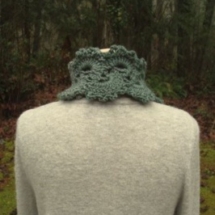 Crochet Queen Anne's Lace Scarf