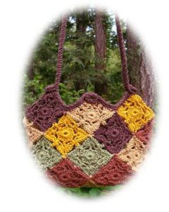 Crochet Patchwork Bag
