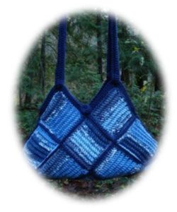 Crochet Patchwork Squares Bag