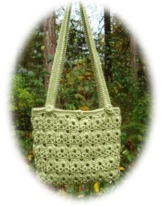 Crochet Uptown Tote Bag