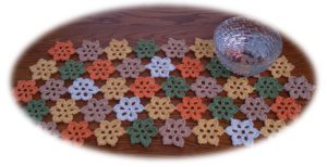 Flower Garden Table Runner