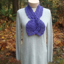Crochet Pineapple Adornment Neck Warmer